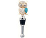Bottle Stopper - Owl with Stones