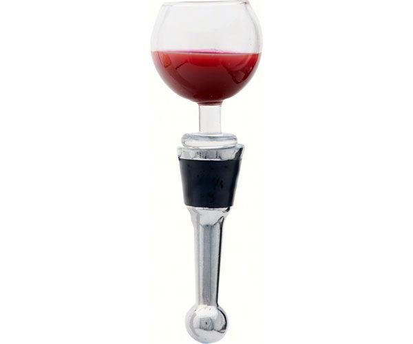 Bottle Stopper - Wine Glass
