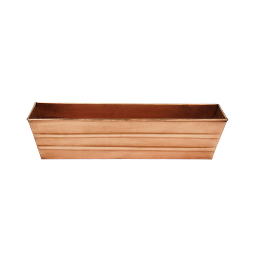 Achla Designs Copper Plated Flower Box, Small