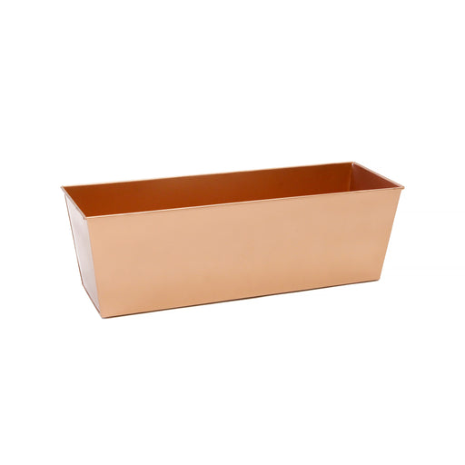 Achla Designs Plain Copper Flower Box, Medium