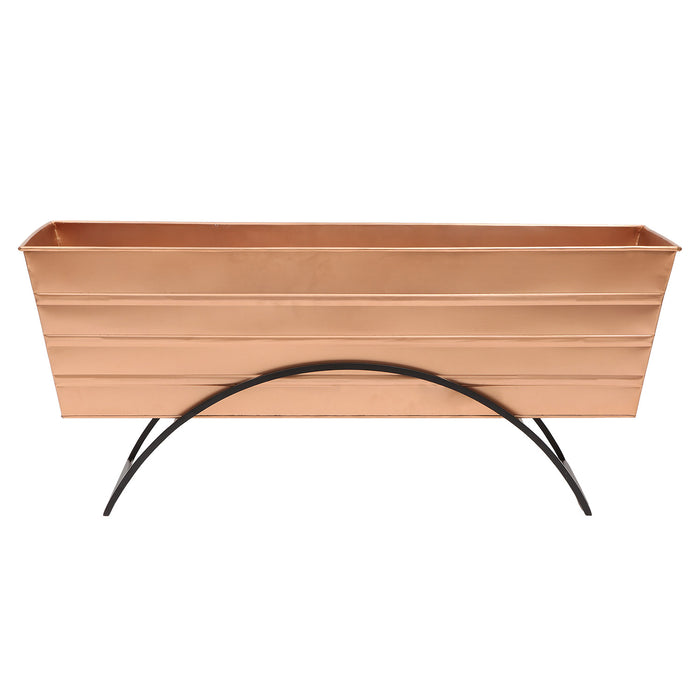 Achla Designs Odette Stand with Large Copper Flower  Box
