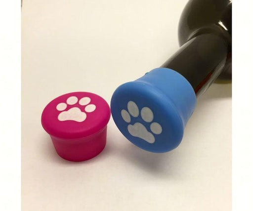 CapaBunga Pawprint Reusable Silicone Wine Bottle Cap