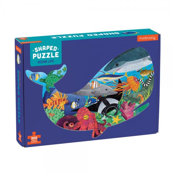 Ocean Life Shaped Puzzle 300 Pieces