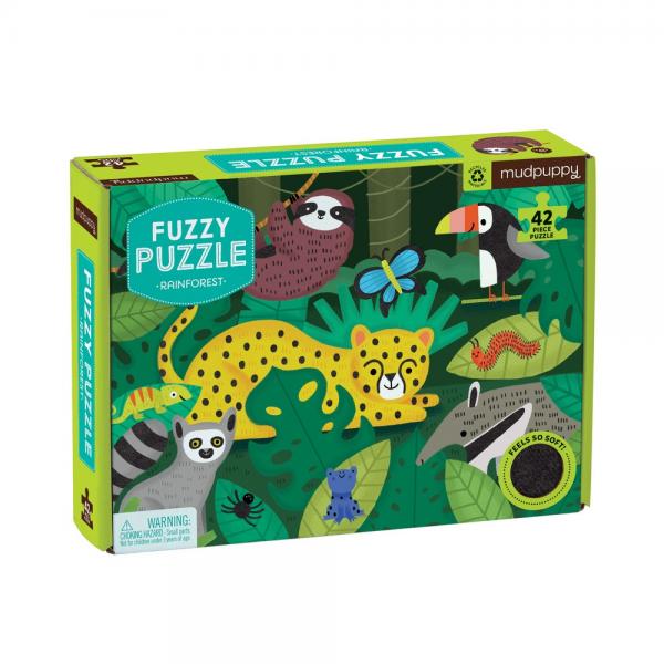 Rainforest Fuzzy 42 Piece Puzzle
