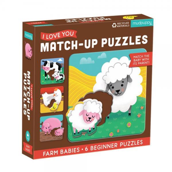 Farm Babies 6 Piece Puzzle