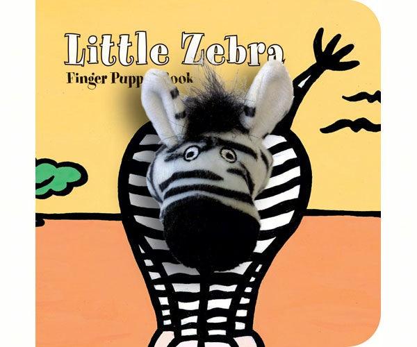 Little Zebra Finger Puppet Boo
