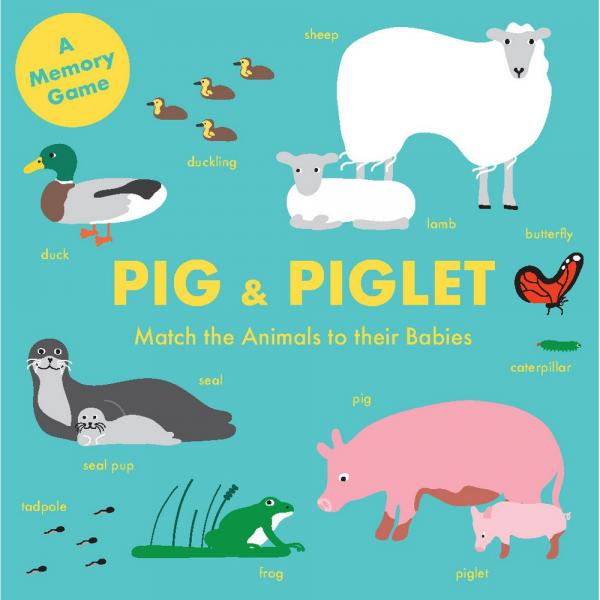Pig and Piglet Matching Game