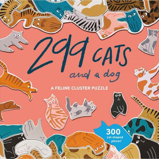 299 Cats and a Dog 300 Piece Puzzle