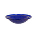 Achla Designs Crackle Glass Bowl, 12-in, Cobalt Blue