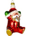 PJ Santa Ornament