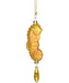 Twinkle Seahorse Gold and Orange Ornament