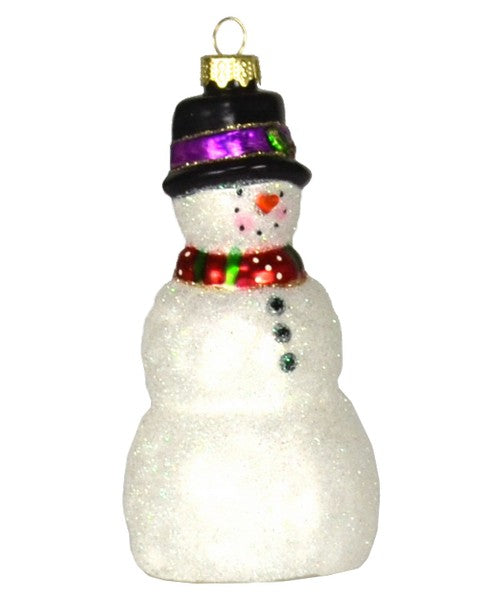 Rustic Snowman Ornament