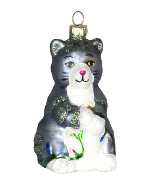 Big Kitty Gray Ornament