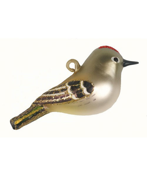 Ruby Crowned Kinglet Ornament