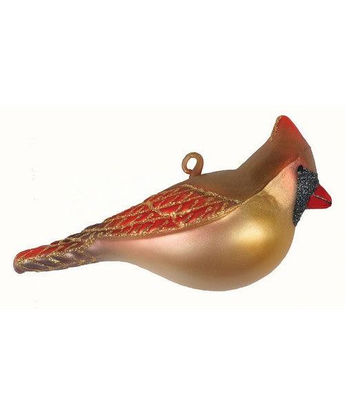 Female Cardinal Ornament