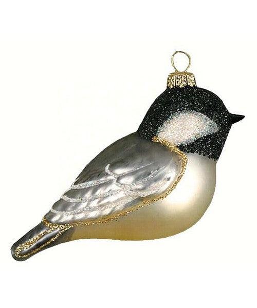 Black Capped Chickadee Ornament