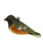 Rufous Sided Towhee Ornament