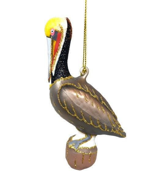 Brown Pelican Ornament