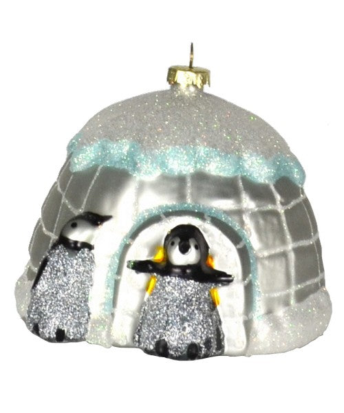 Pookie Penguin Igloo Ornament