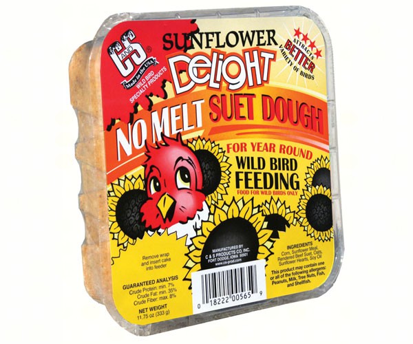 Sunflower Delight No Melt Suet Dough +Freight