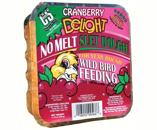 Cranberry Delight No Melt Suet Dough +Freight