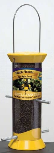 Nyjer feeder  8 in Yellow