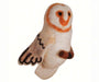 Barn Owl Woolie Ornament - The Bird Shed