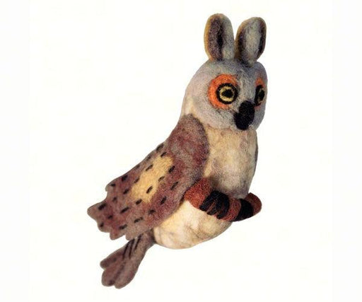 Great Horned Owl Woolie Ornament - The Bird Shed