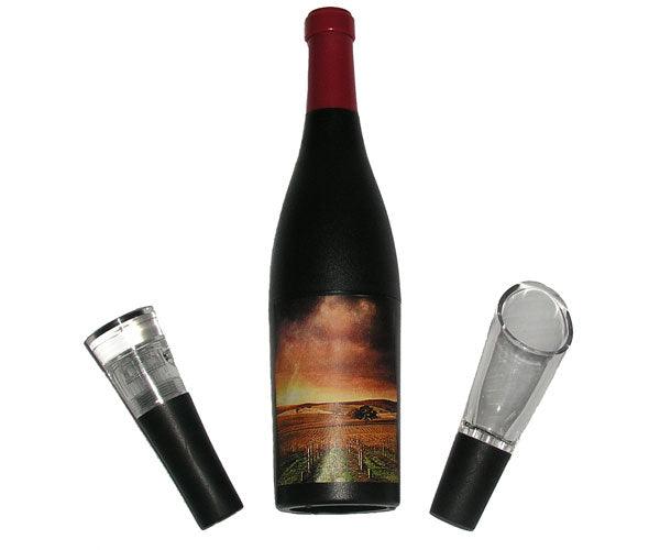 3 Piece Wine Bottle-Shaped Corkscrew Gift Set