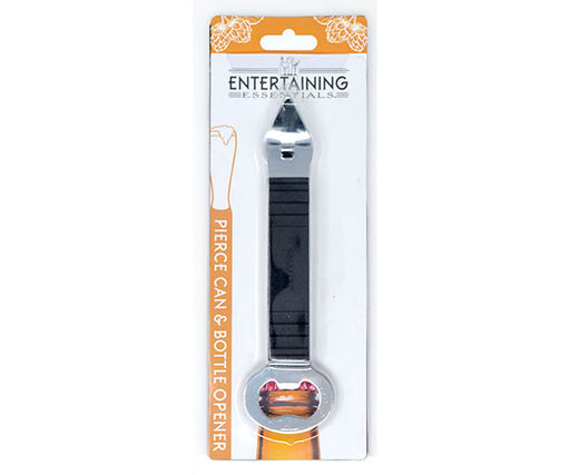 Pierce Can & Bottle Opener - Black Handle