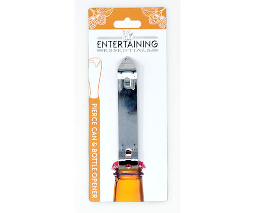 Pierce Can & Bottle Opener - Nickel