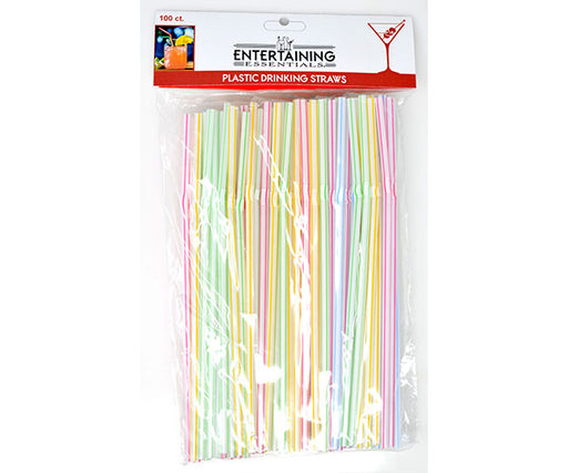 Plastic Straws - 100 pc