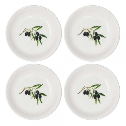 4 piece Oil Dipping Dishes Set