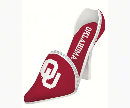 Oklahoma Sooners Shoe Wine Bottle Holder