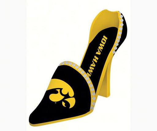 Iowa Hawkeyes Decorative Team Shoe Wine Bottle Holder