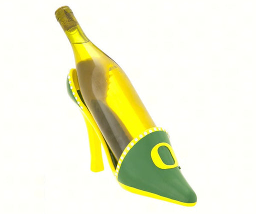 Oregon Ducks Shoe Wine Bottle Holder