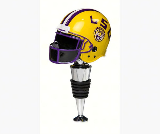 LSU Helmet Wine Bottle Stopper