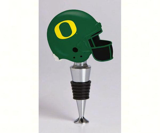 Helmet Wine Bottle Stopper - Oregon Ducks