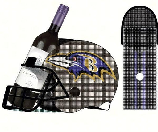 Baltimore Ravens Cork and Bottle Holder