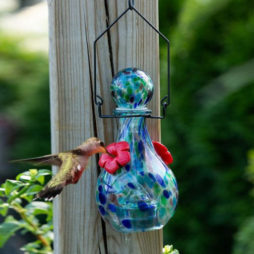 LunaLite Vase Hummingbird Feeder - Saturn