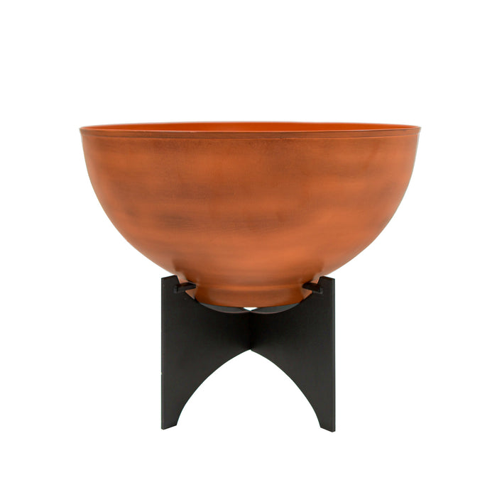 Achla Designs Norma I Planter with Burnt Sienna Bowl