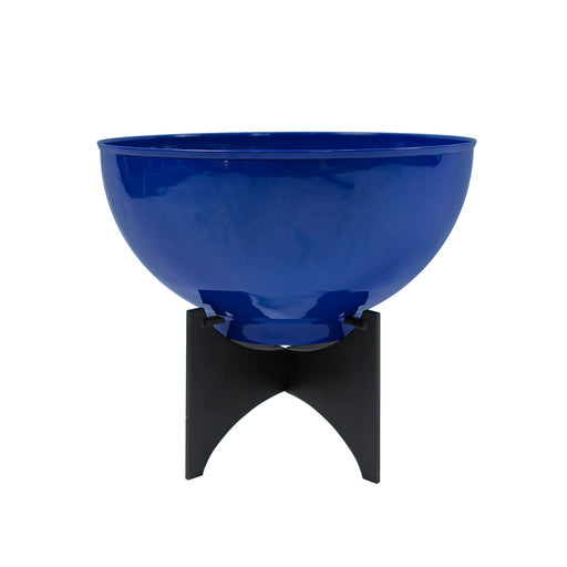 Achla Designs Norma I Planter with French Blue Bowl