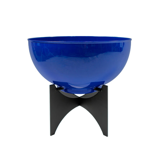 Achla Designs Norma II Planter with French Blue Bowl