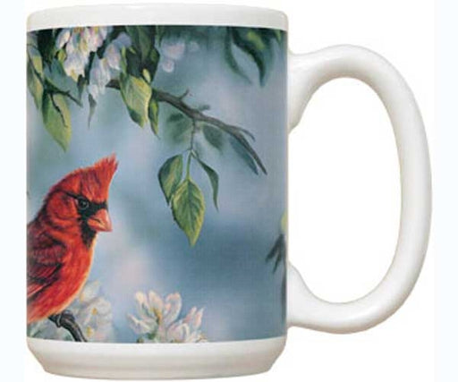 Springtime Jewel Cardinal 15 oz Mug