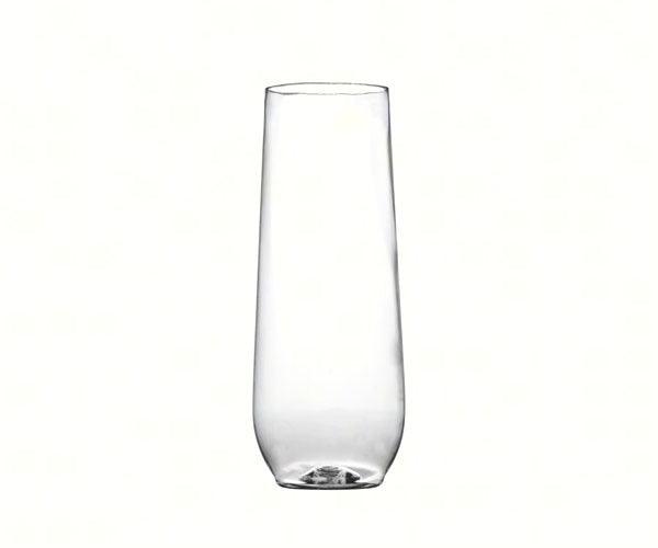 10 oz Stemless Flute - Clear