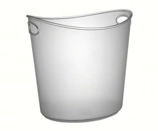 1 Gallon Oval Ice Bucket Cl