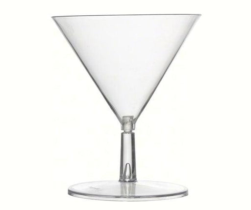 2 oz tiny Tinis 2 pc Martini Glass Clear