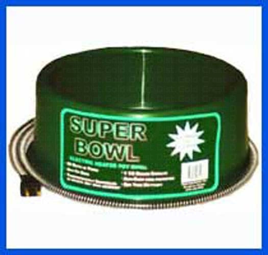 Round Heated Pet Bowl (60 Watt) Green