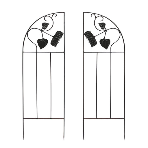 Achla Designs Sunflower Trellis- Set of 2 Side Panels