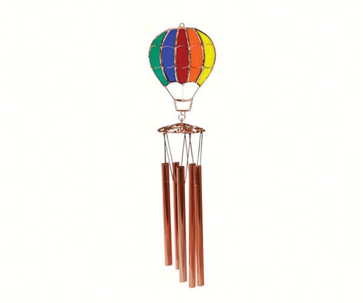 Rainbow Hot Air Balloon Wind Chime